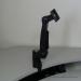 C900 Solo Arm Black Flatscreen Adjustable Monitor Arm Stand
